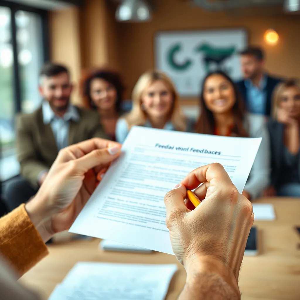 Jak wykorzystywać feedback do ciągłego doskonalenia się?