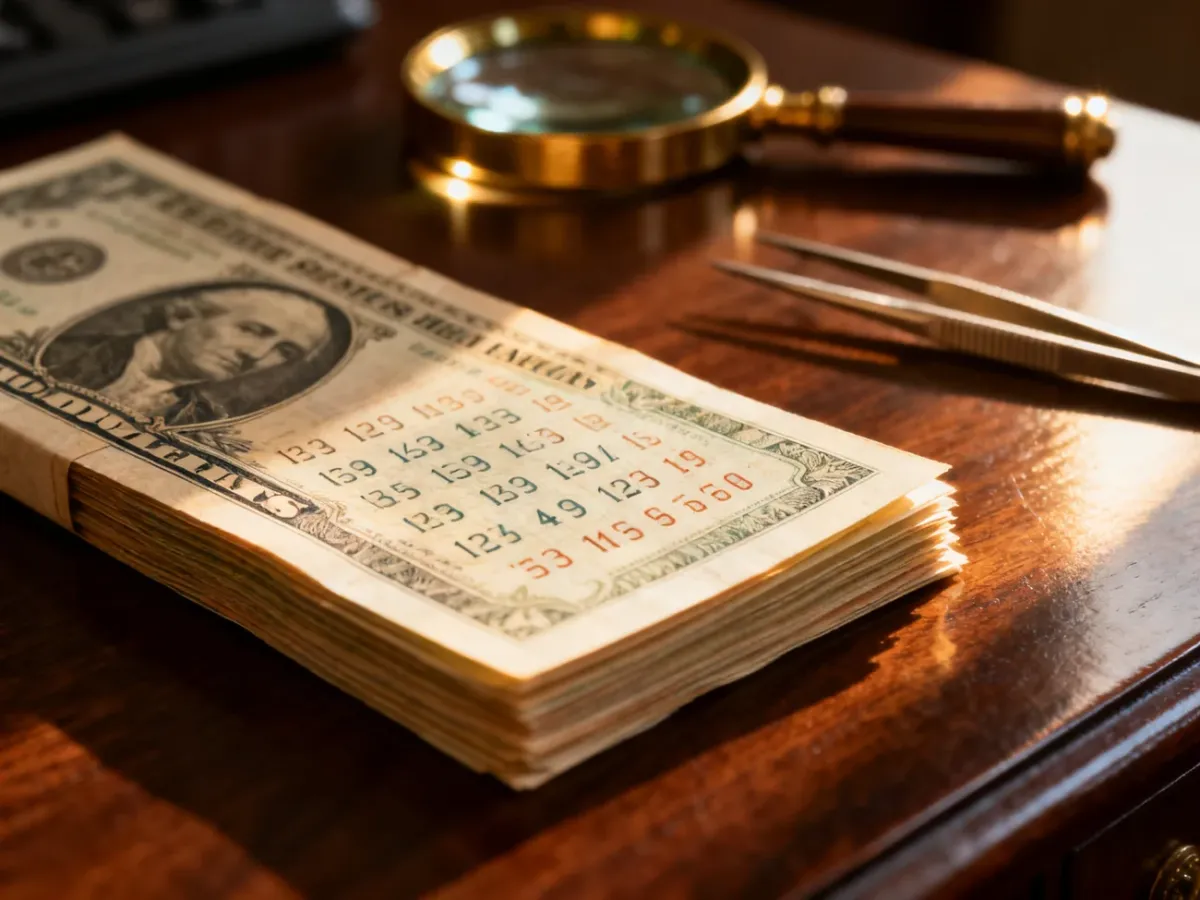 Ile warte są banknoty z powtarzającymi się cyframi?