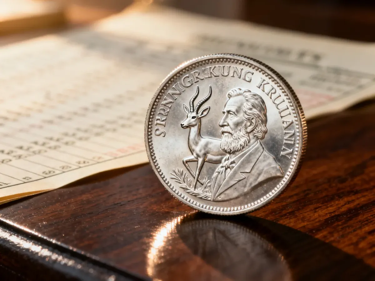 Moneta Krugerrand srebrna – charakterystyka, wartość, inwestycja