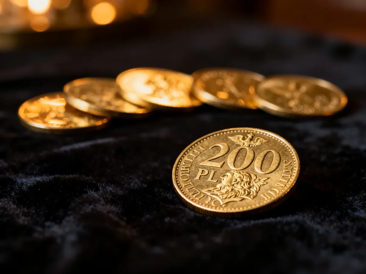 Polskie złote monety 200 zł – historia, rodzaje, wartość