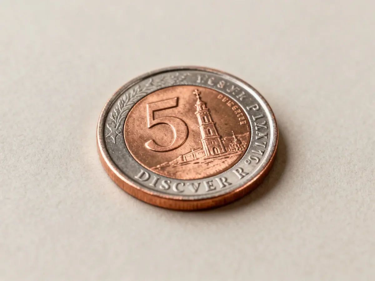 Bimetaliczna moneta 5 zł z serii Odkryj Polskę