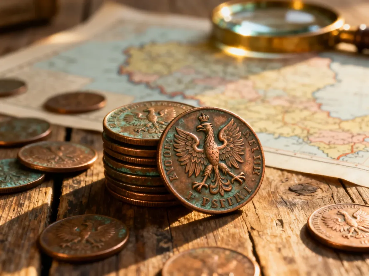 Miedziane monety polskie – historia, rodzaje, wartość kolekcjonerska