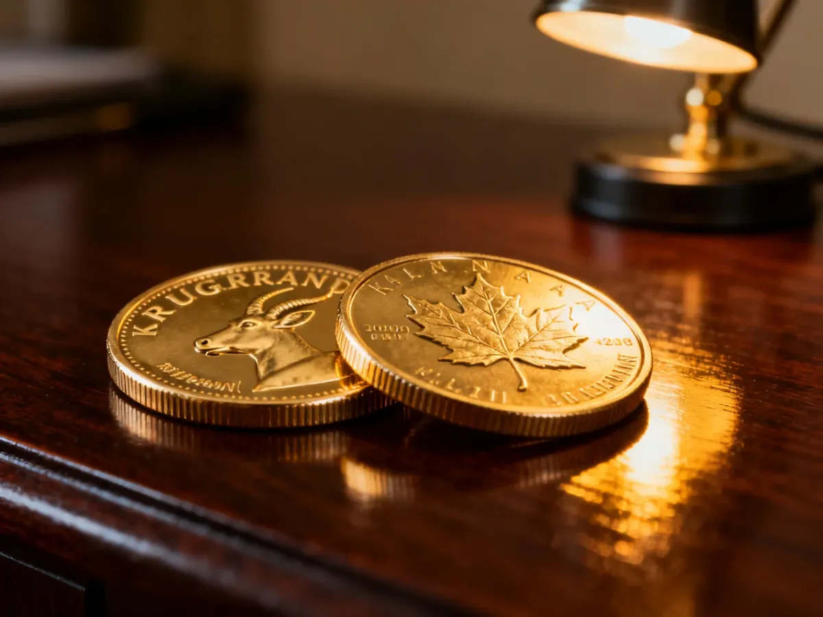 Krugerrand vs Maple Leaf – porównanie złotych monet inwestycyjnych